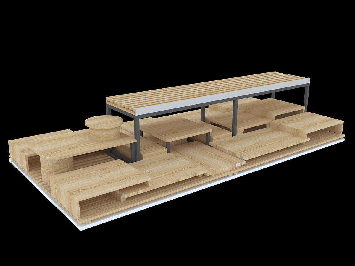 Soft Display Table