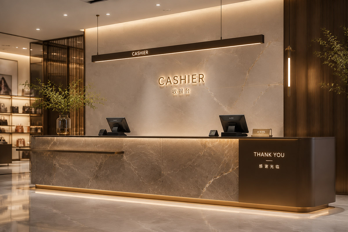Cash Counter Customization